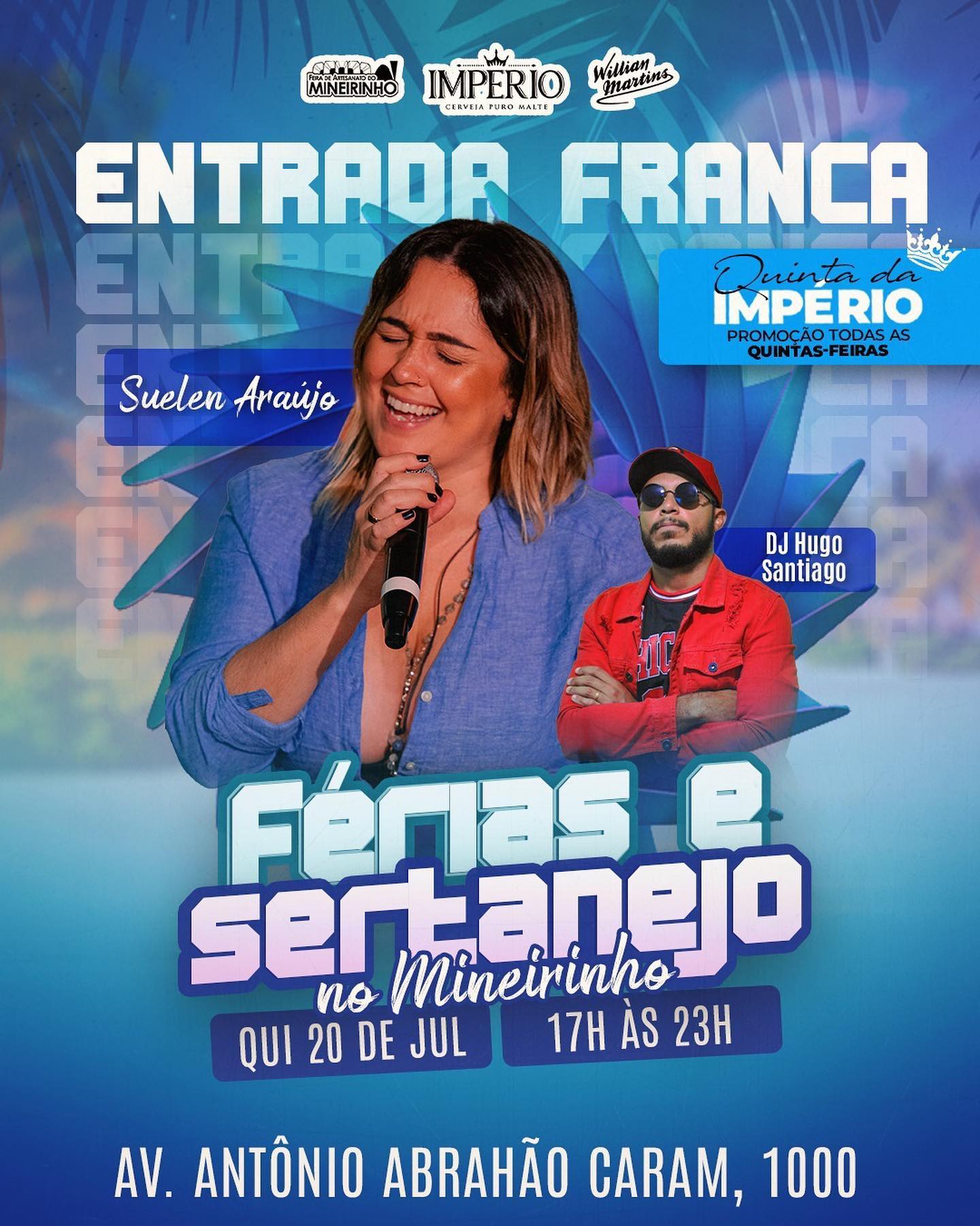 Férias e Sertanejo - Feira do Mineirinho