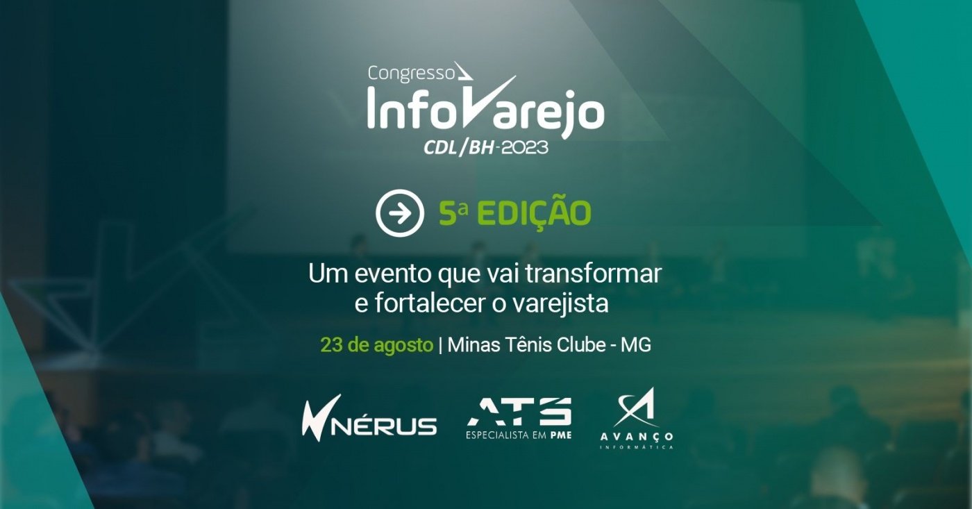 Reprodução evento Congresso Infovarejo CDL-BH 2023