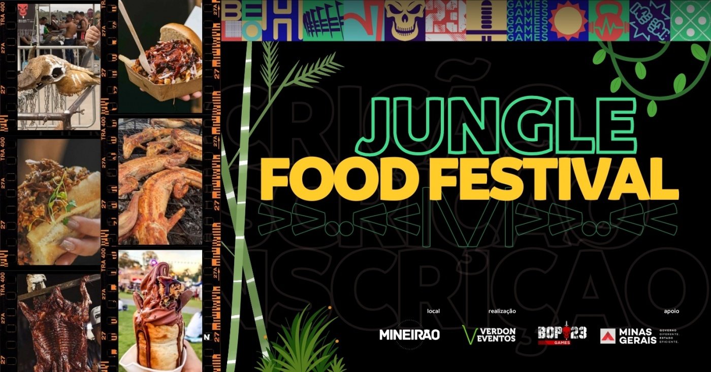 Reprodução Sympla Festival: Jungle Food