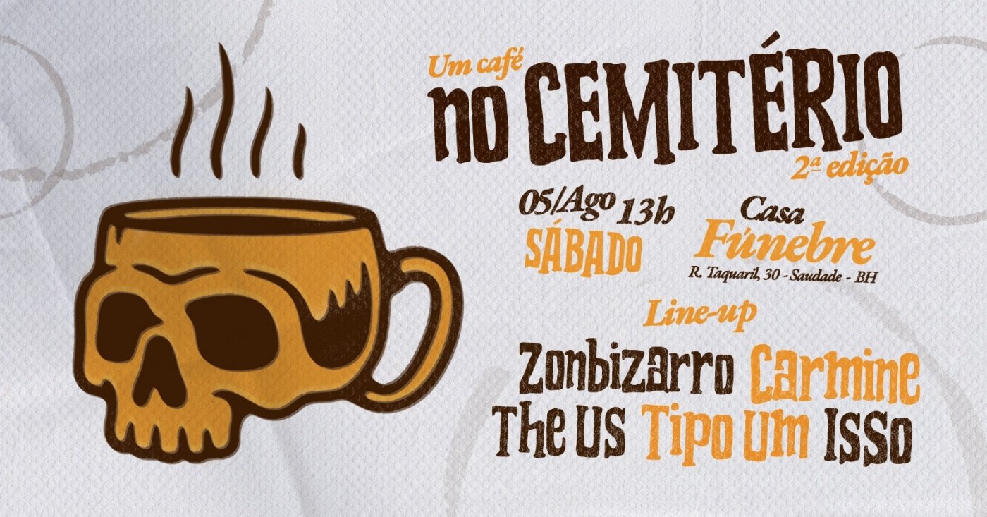 Reprodução Sympla 2ª Edição: Um Café no Cemitério