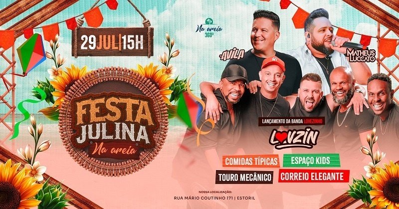 Festa Julina - Na Areia 360º