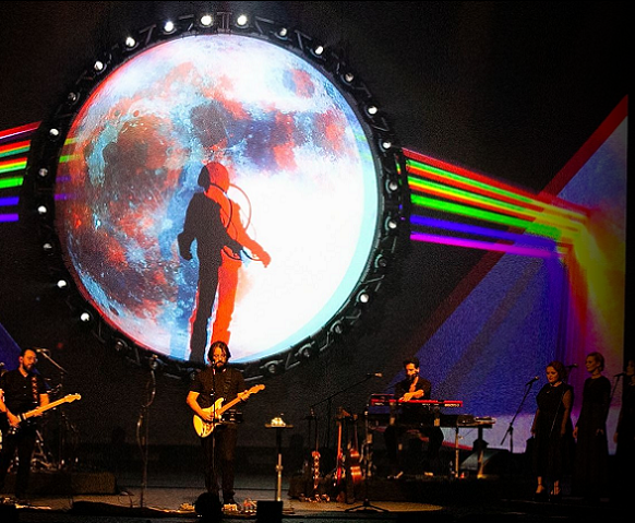 reprodução oficial Show: ATOM Pink Floyd Tribute - Turnê "Eclipse", 50º aniversário "The Dark Side of The Moon"
