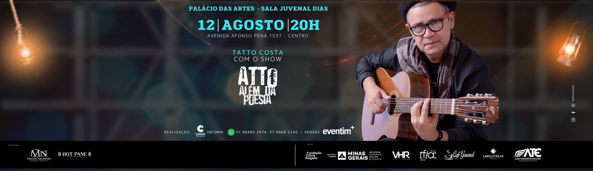 reprodução oficial Show: “ATTO – além da poesia”