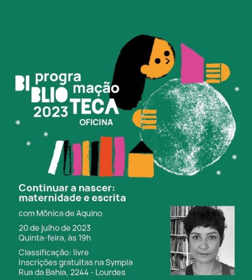 Oficina Continuar a nascer: maternidade e escrita