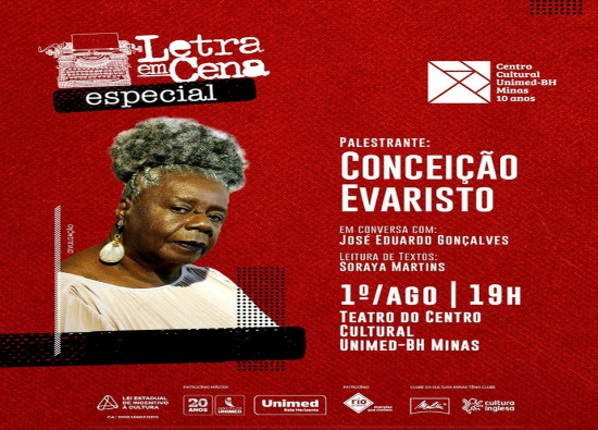 reprodução oficial Letra em cena Especial "Como ler Conceição Evaristo"