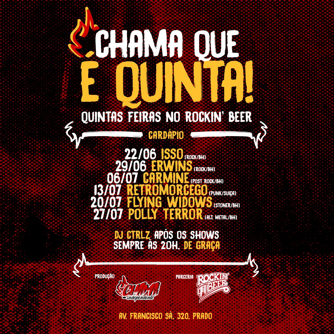 Chama que é Quinta - Rockin Beer