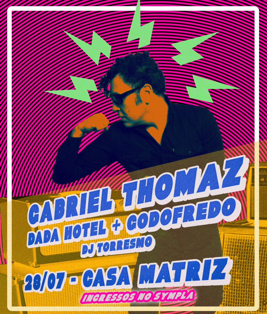 Show: Gabriel Thomaz - Casa Matriz