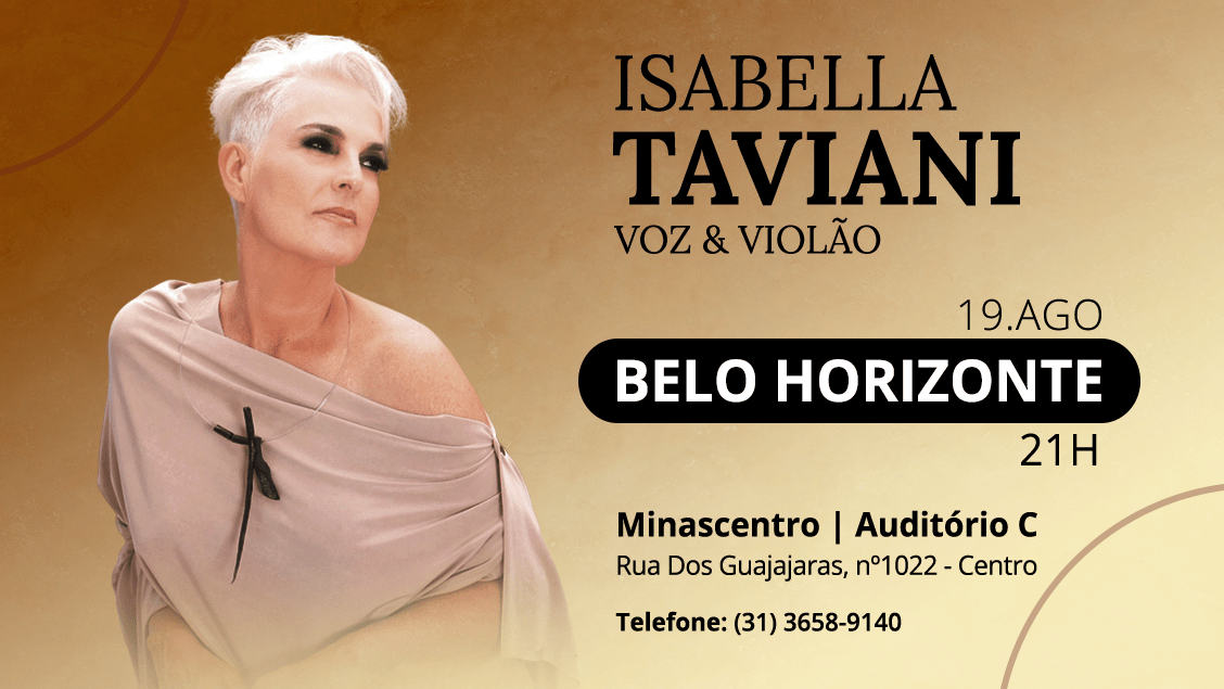 Show: Isabella Taviani "Voz e Violão"