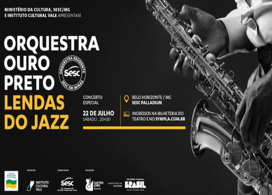 reprodução oficial Concerto: "Lendas do Jazz" - Orquestra Ouro Preto