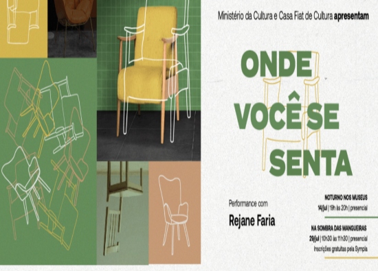 Espetáculo: Na sombra das mangueiras | Onde você se senta, com Rejane Faria