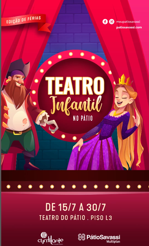 Teatro Infantil no Pátio
