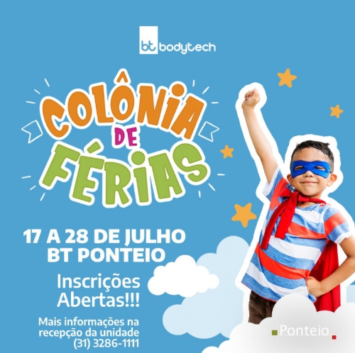 Colônia de Férias da Bodytech Ponteio