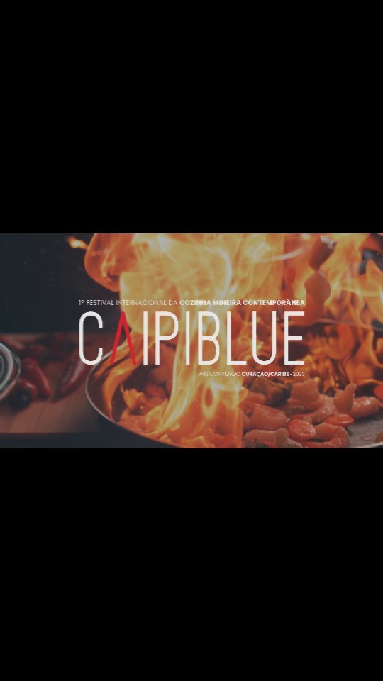 Reprodução Instagram Festival Internacional da Cozinha Mineira Contemporânea "CaipiBlue"
