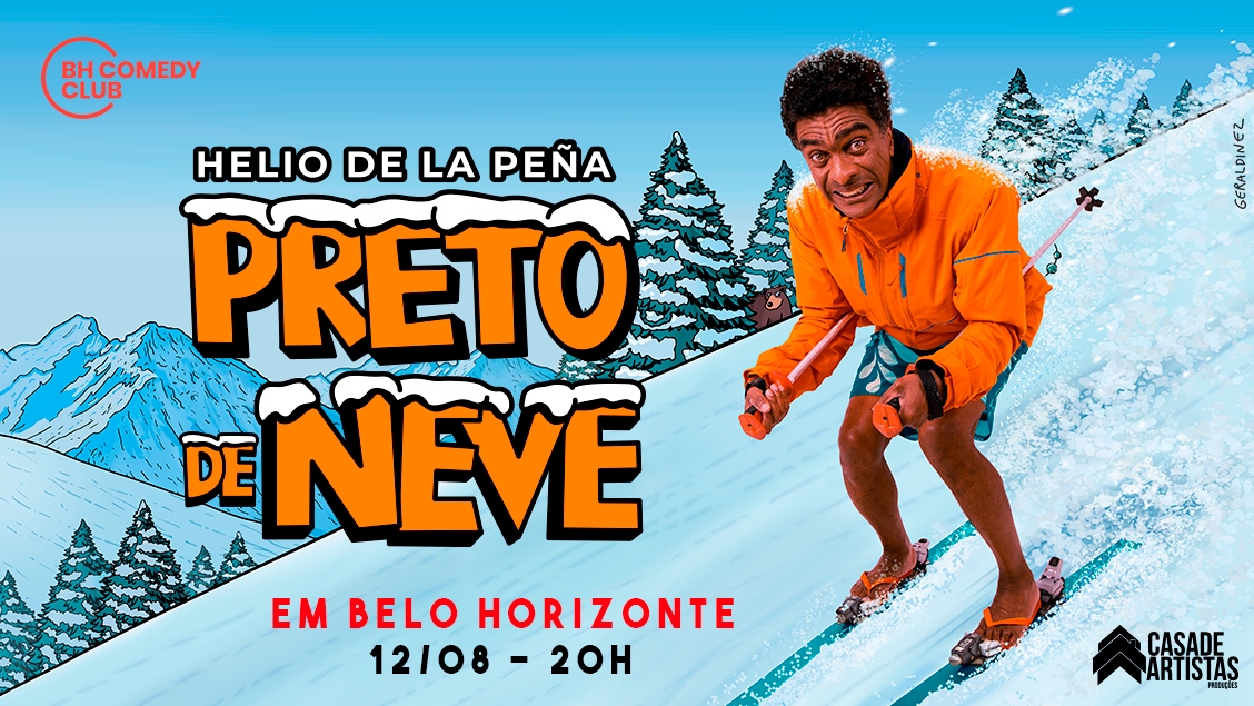 Espetáculo: Helio de La Peña - Preto de Neve