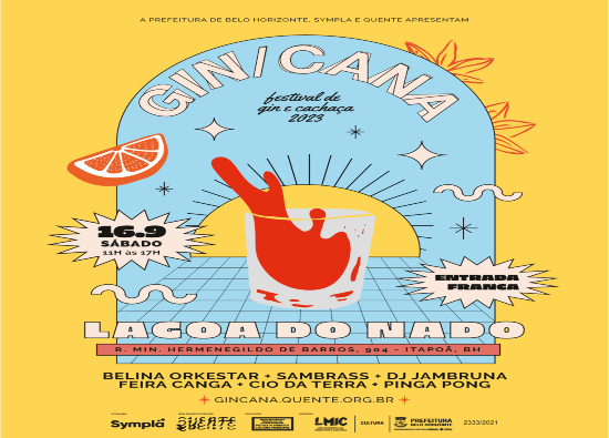 1º Festival de gin e cachaça do Brasil "GIN/CANA"