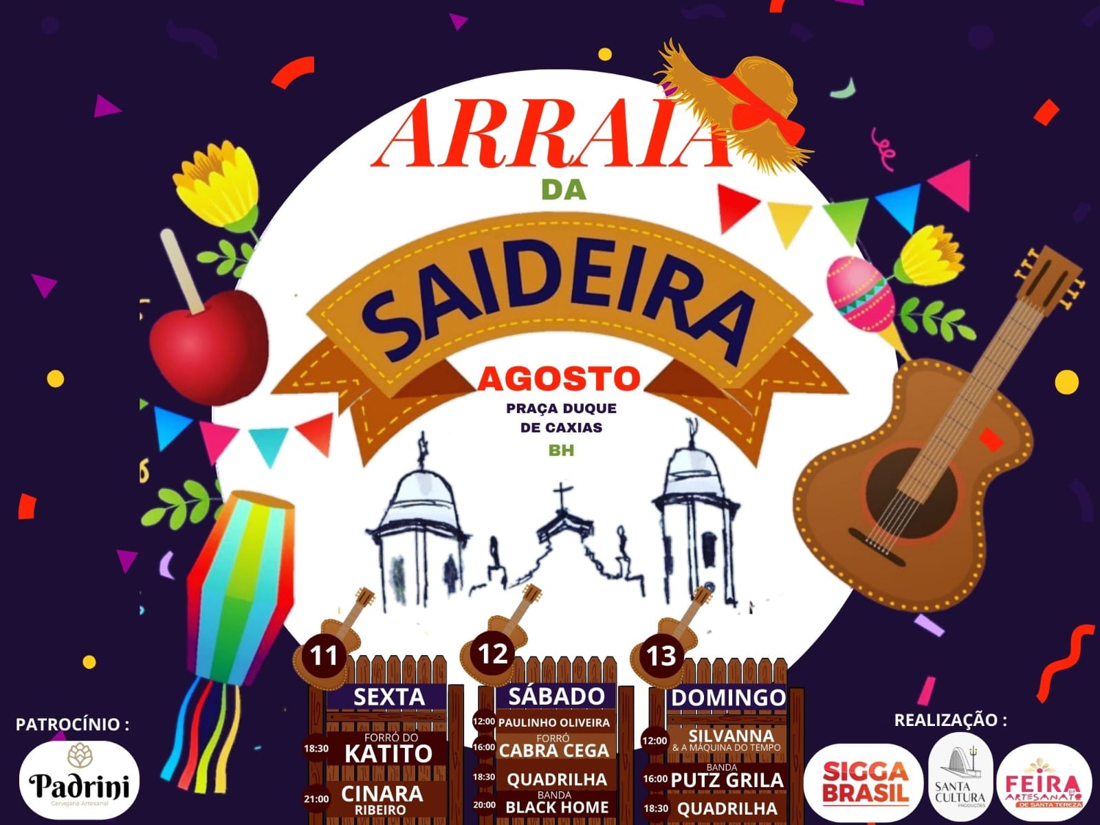 9ª Edição: Arraiá da Saideira no Santa Tereza