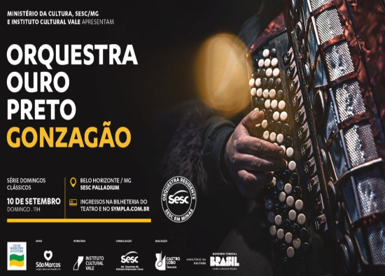 Concerto - Série Domingos Clássicos: Orquestra Ouro Preto "Gonzagão"