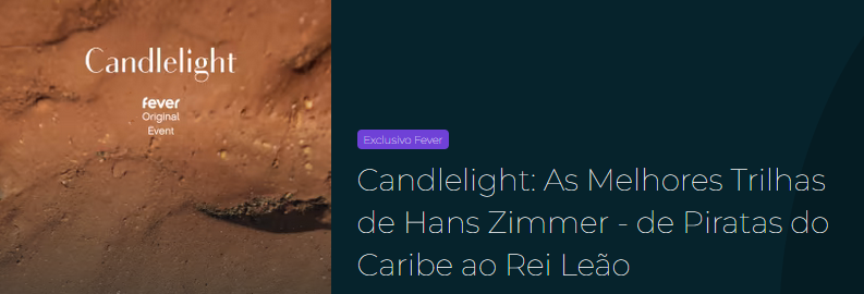 Candlelight: O Melhor de Hans Zimmer