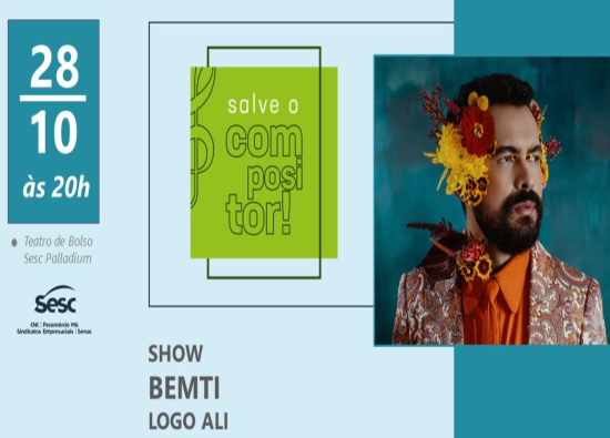 reprodução oficial Salve o Compositor: "Bemti apresenta Logo Ali"