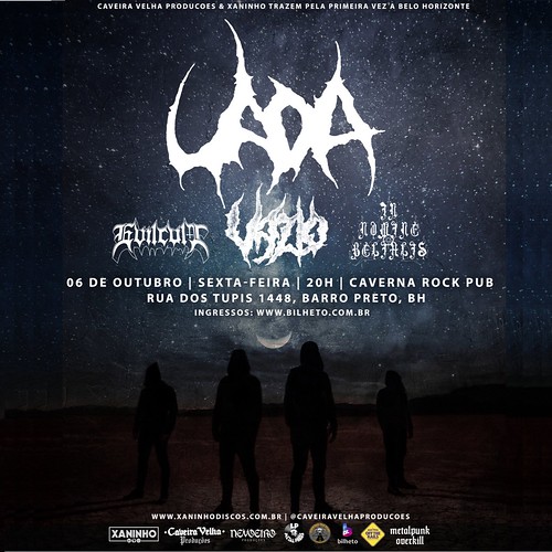 reprodução oficial Show: Uada + In nomine belialis + Evil cult + Vazio