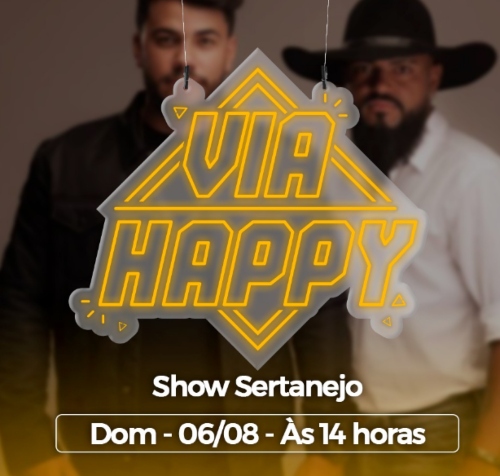 Show sertanejo no ViaShopping Barreiro