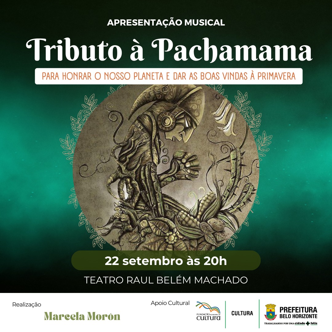 Tributo à Pachamama, para honrar nosso planeta. 