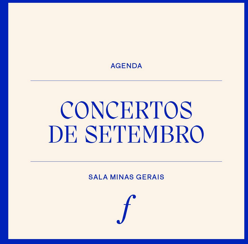 Concertos de Setembro - Orquestra Filarmônica de MG