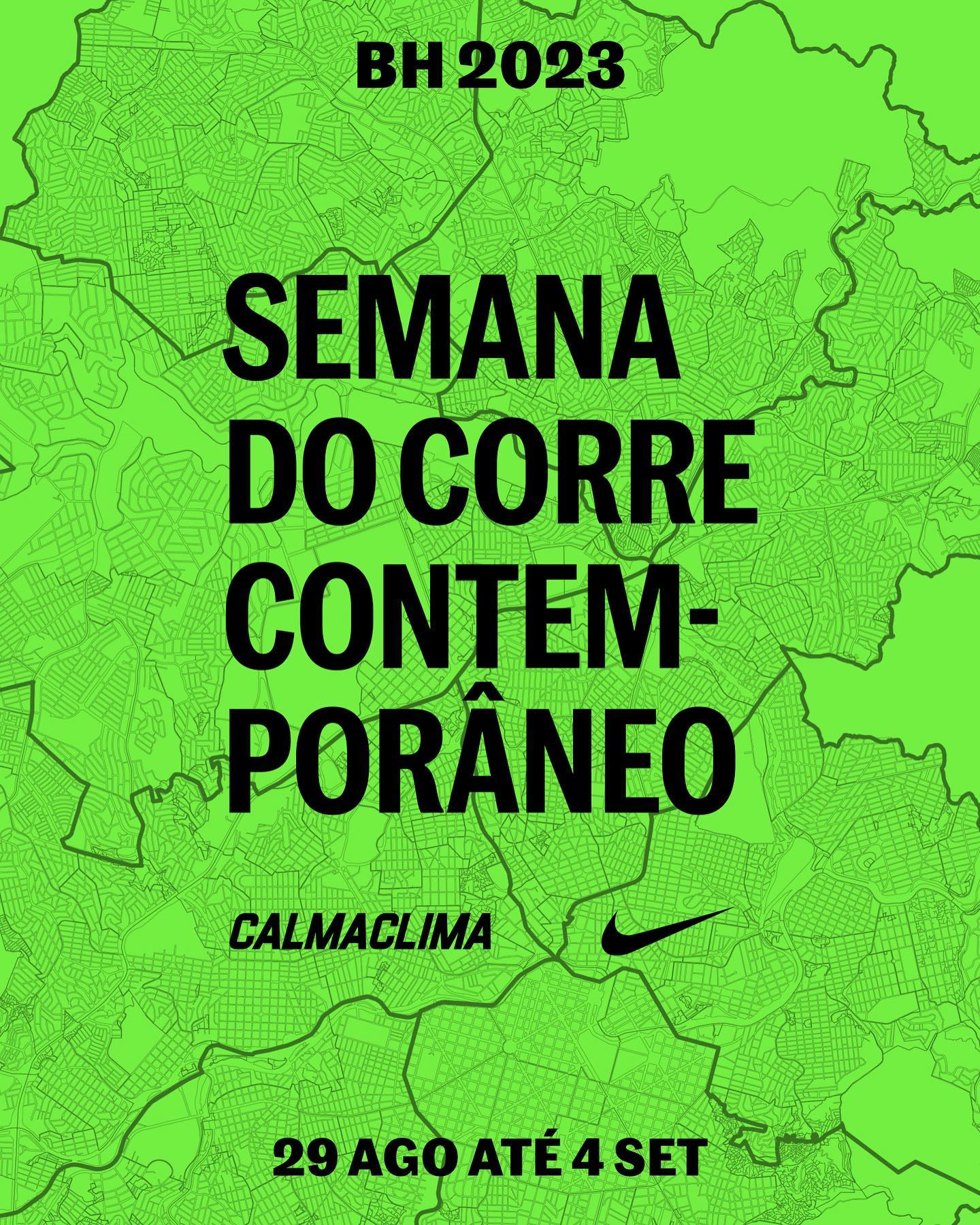 Corrida: Calma Clima 2ª edição da Semana do Corre Contemporâneo