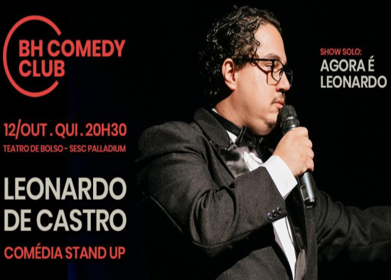 BH Comedy Club com Leonardo de Castro