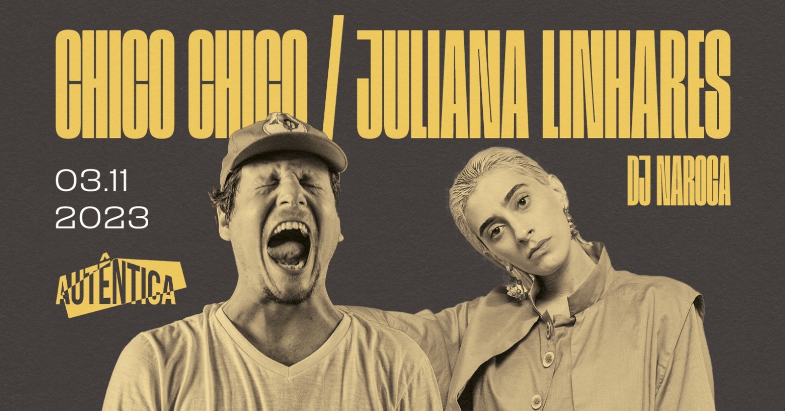 Show: Juliana Linhares e Chico Chico
