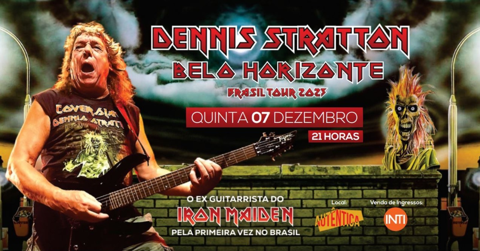 Show: Dennis Stratton "Brasil Tour 2023"