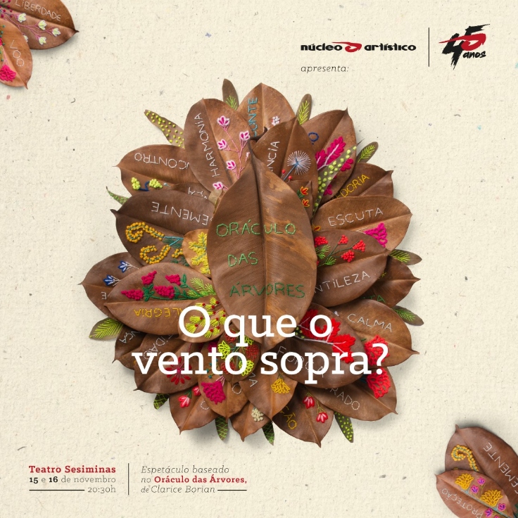 Espetáculo: "Oráculo das Árvores - O que o vento sopra?"