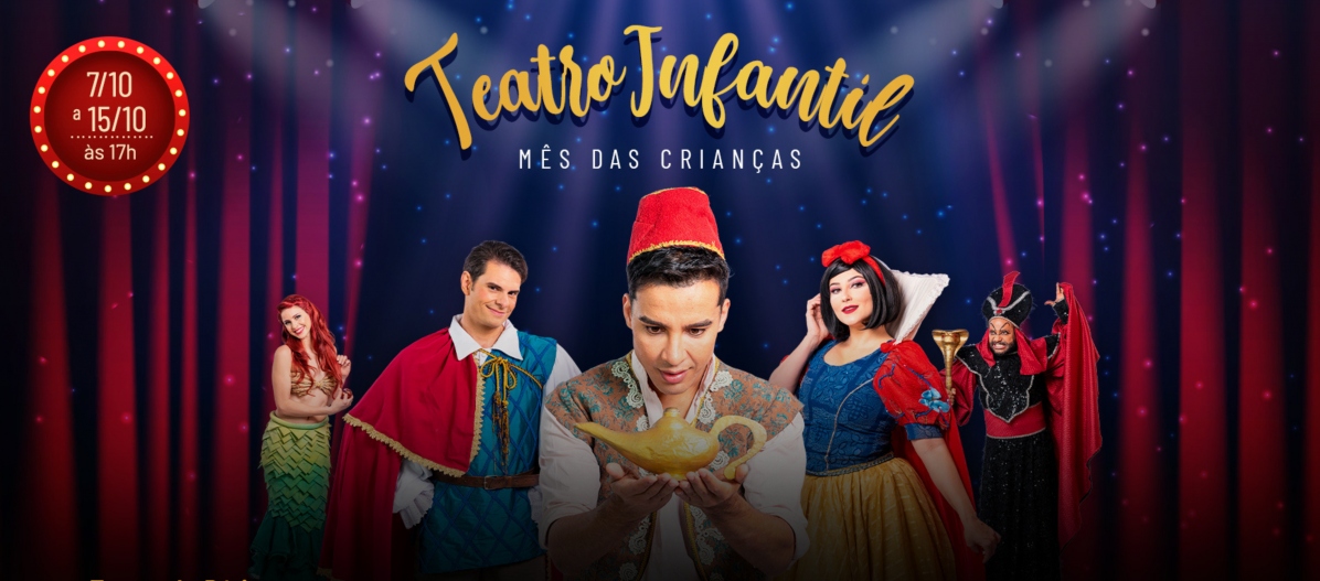 Teatro Infantil Mês das Crianças