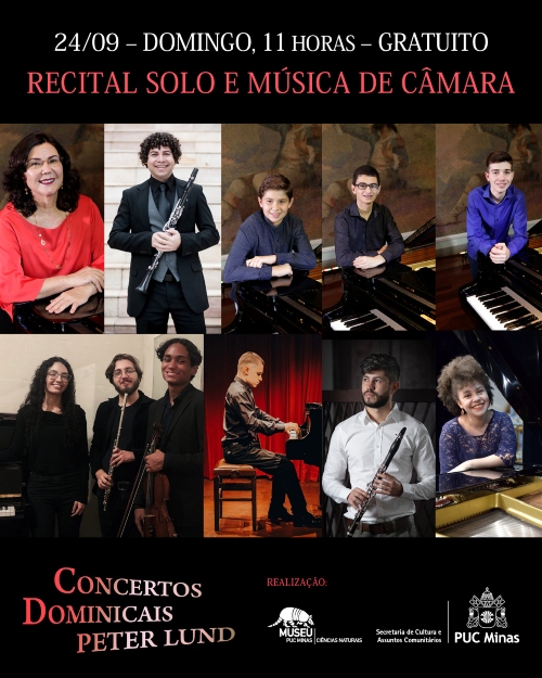 Concertos Dominicais Peter Lund - Recital Solo e Música de Câmara