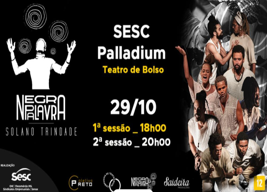 Espetáculo: "Negra Palavra - Solano Trindade"