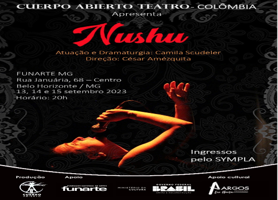 Espetáculo: Nushu - Grupo Cuerpo Abierto Teatro