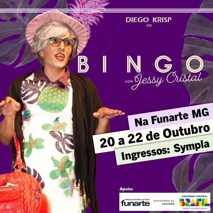 Espetáculo: Bingo com Jessy Cristal