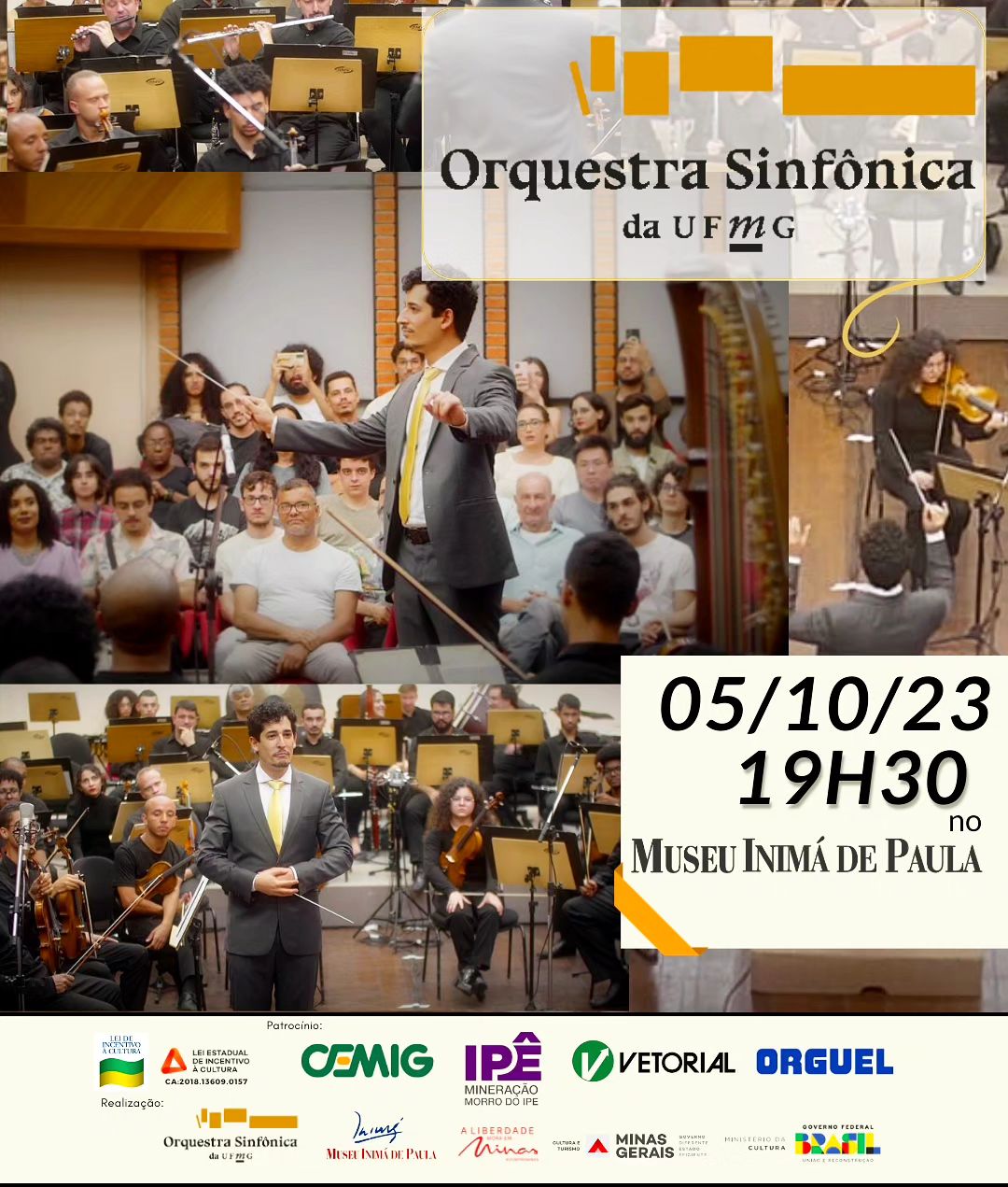 Orquestra Sinfônica no Museu Inimá de Paula
