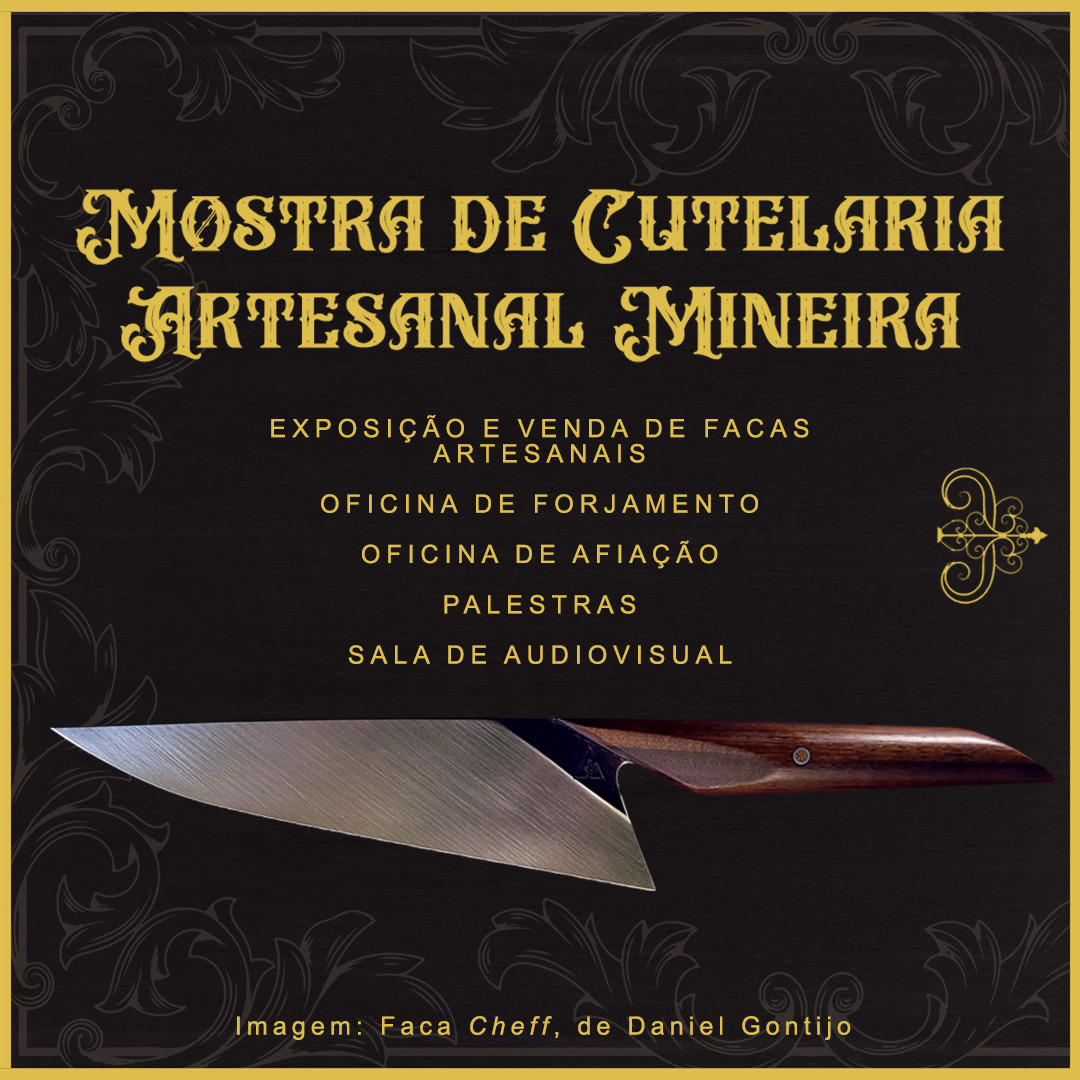Reprodução Instagram Mostra de Cutelaria Artesanal Mineira