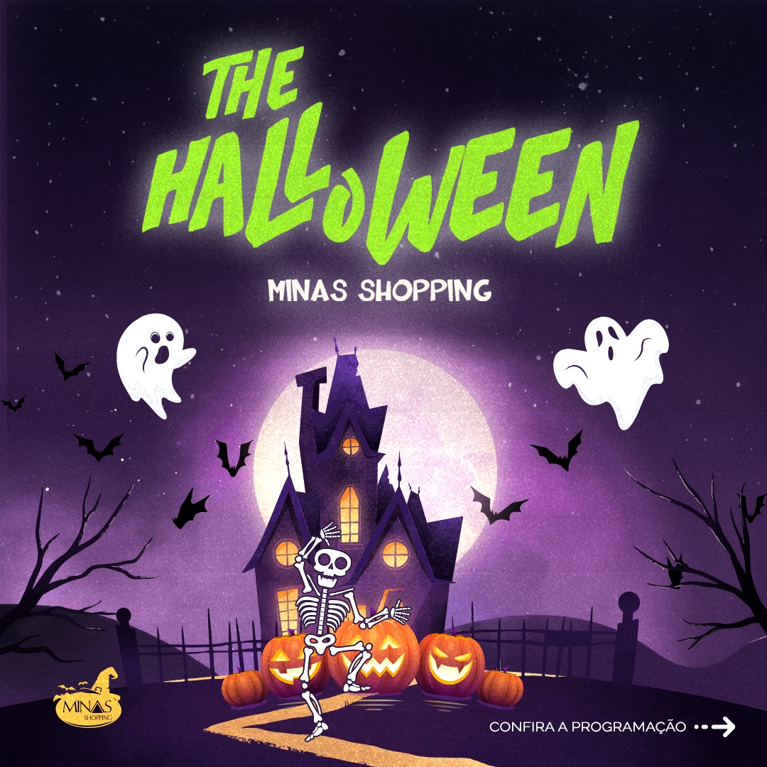 Reprodução Oficial Halloween no Minas Shopping