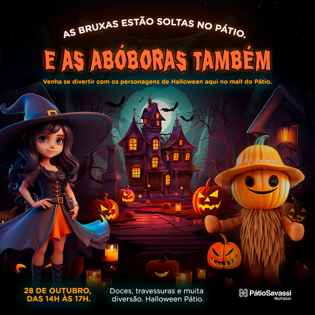 Halloween no Pátio Savassi 