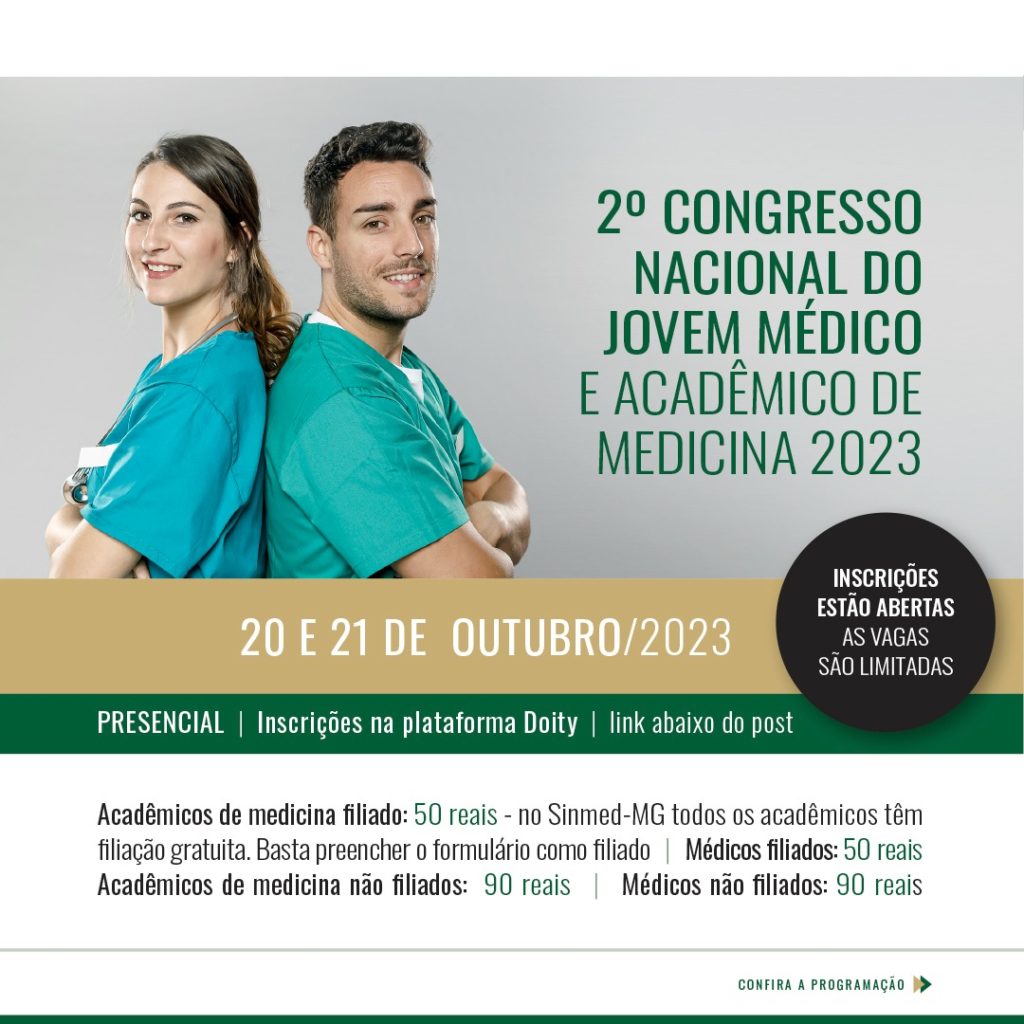 2º Congresso Nacional do Jovem Médico e Acadêmico de Medicina - SINMED-MG