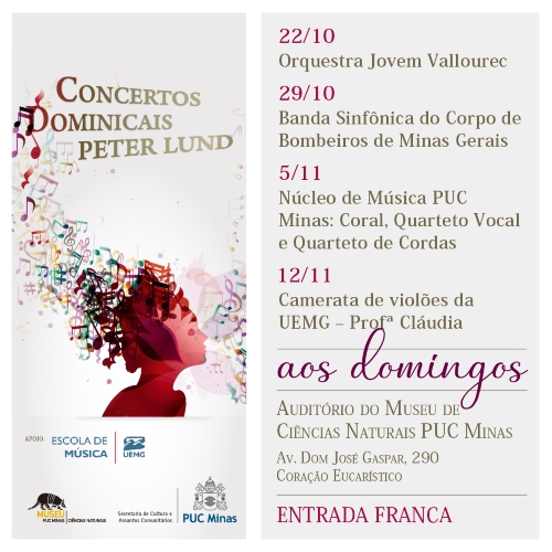 Programação Concertos Dominicais Peter Lund