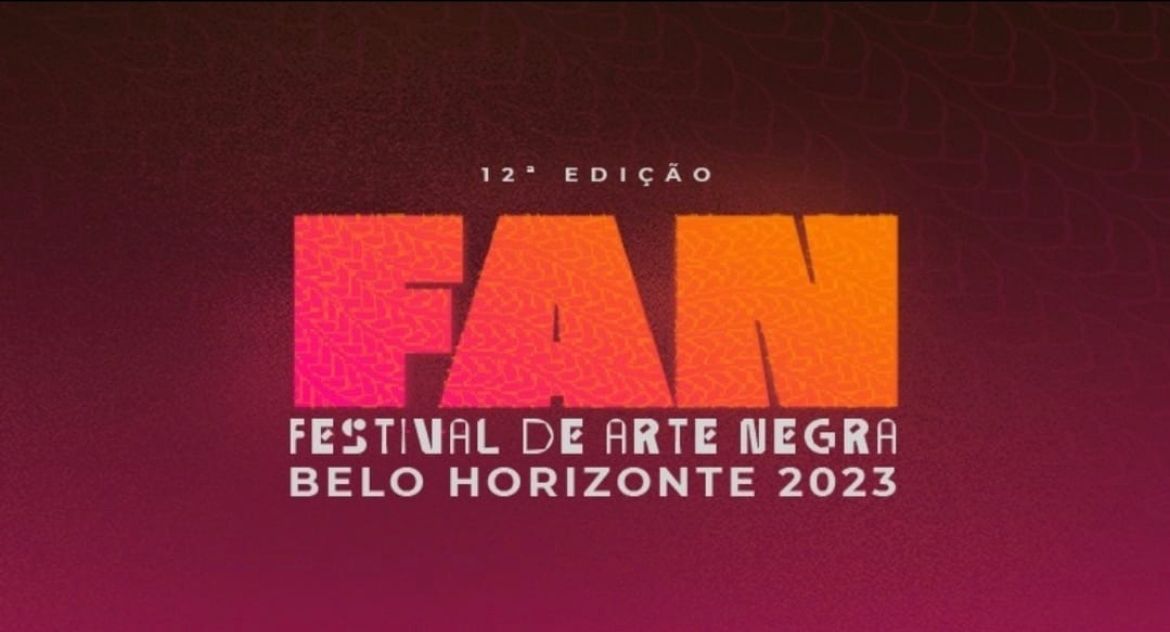 Peça gráfica com a logo do FAN