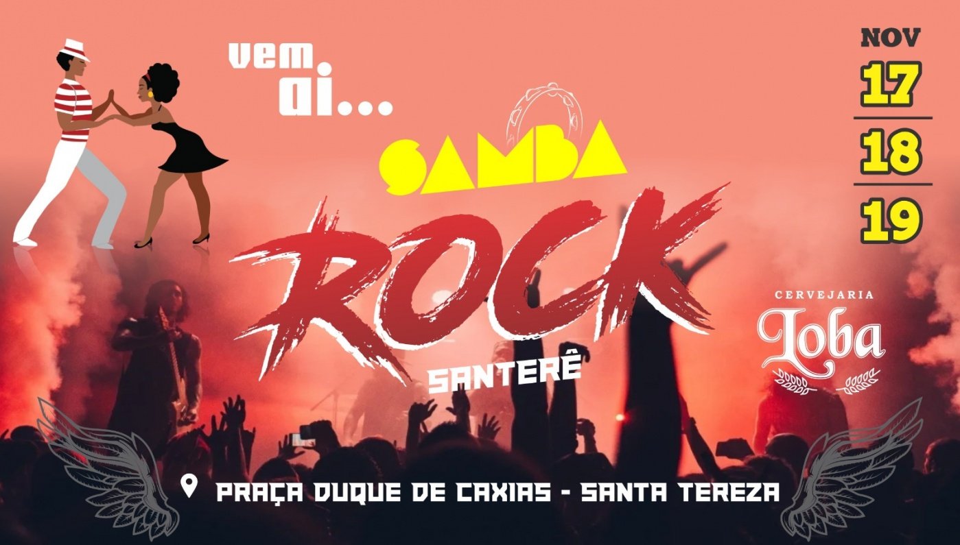 Reprodução: Sympla Samba Rock Santerê