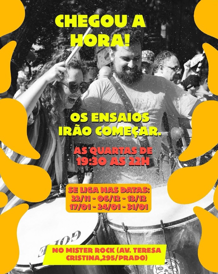 Ensaio: Bloco Me Beija que sou Pagodeiro