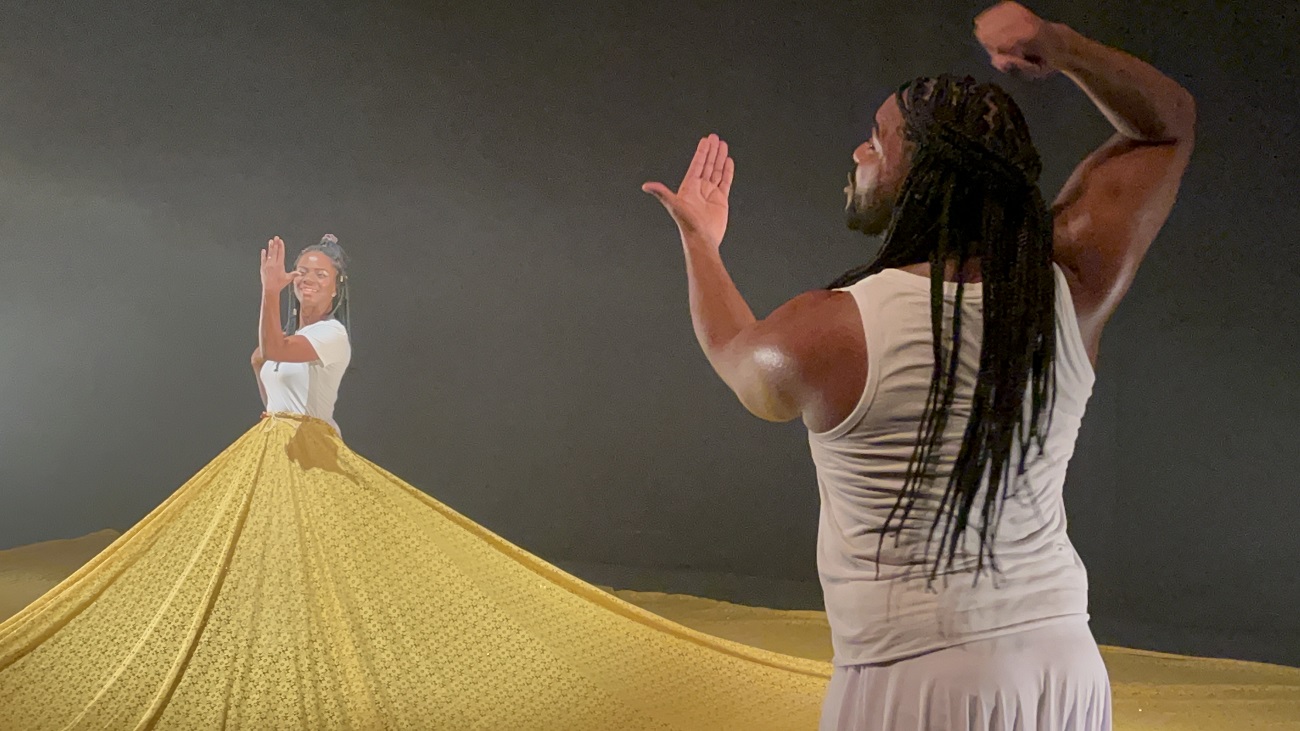 Espetáculo: "Cena Corpo Preto Surdo: Louvação as Ayabas"