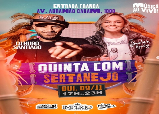 Quinta com Sertanejo