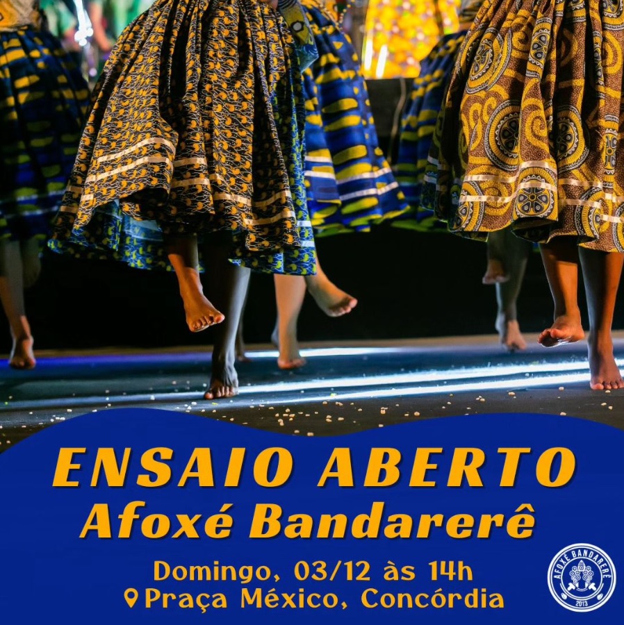 Afoxé Bandarerê: Ensaio aberto 