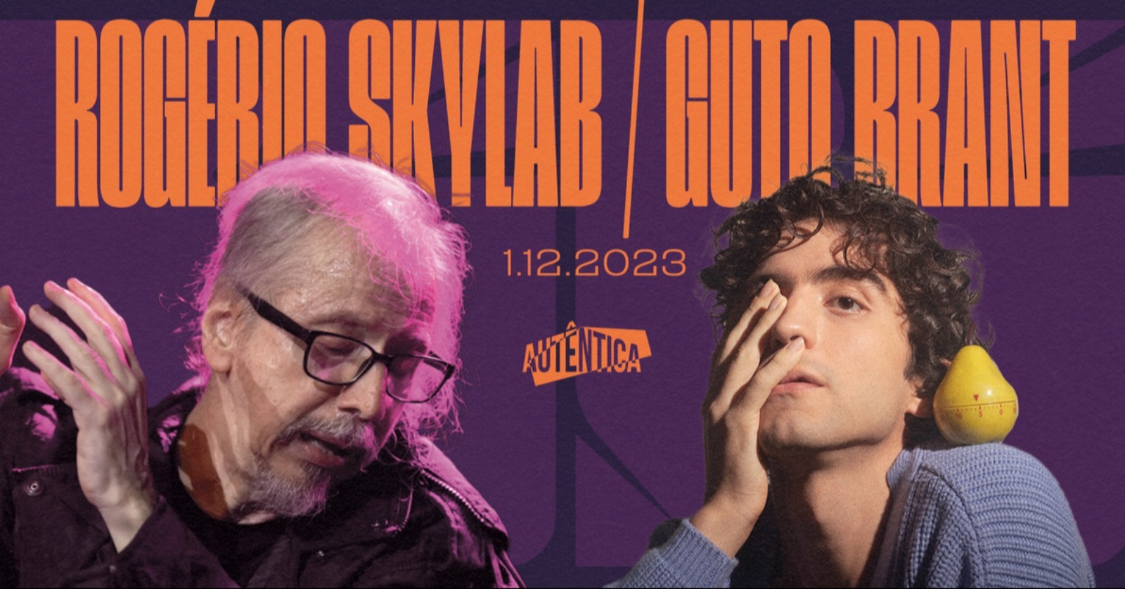 Show: Rogério Skylab e Guto Brant